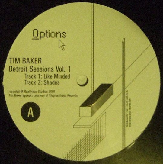 Options Records presenta «Detroit Sessions Vol 1» de Tim Baker