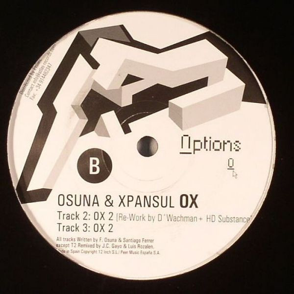 Options Records presenta «OX» de Osuna & Xpansul