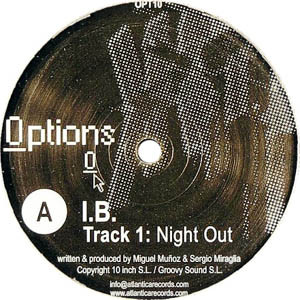 Options Records presenta «Night Out / Listen Closely / Rush» de I.B. / Tim Baker